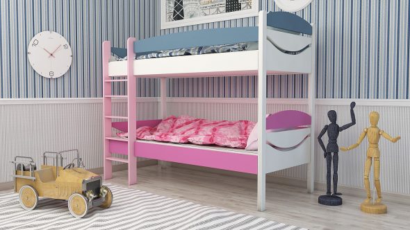 lit superposé pour garçon et fille