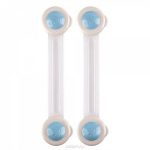 Bloqueur de porte et tiroir bleu 2 pcs