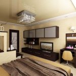 Design moderno quarto sala de estar