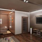 Sala de estar com quarto