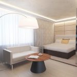 Sala de estar quarto interior