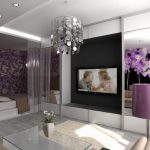 Zoneamento de quarto de sala de estar