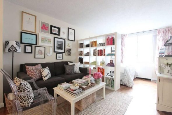 Como combinar um quarto e sala de estar