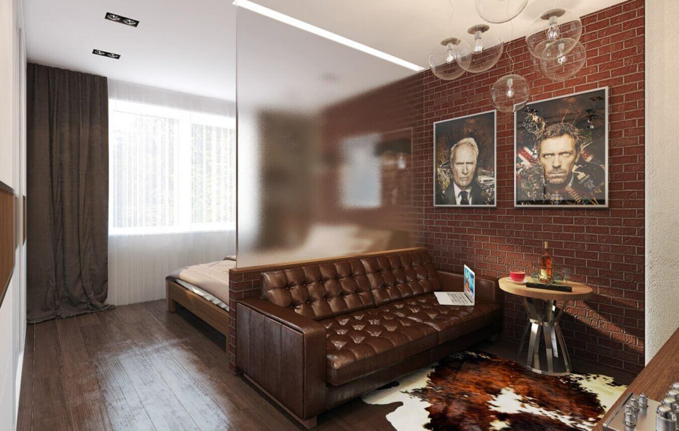 Salon design chambre classique