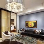 Sala de estar elegante design quarto