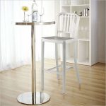 tabouret de bar blanc