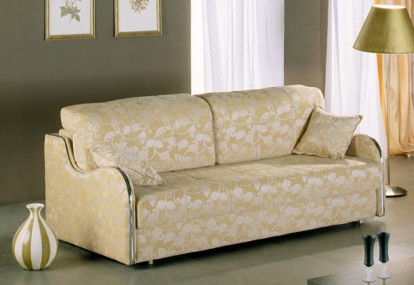 canapé beige evroknizhka pliant