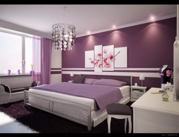 lustre dans la chambre