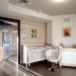 lit bébé à l'intérieur