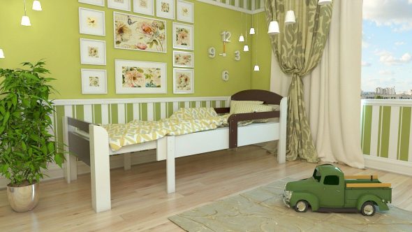 Lit coulissant pour enfants rostyushka