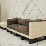 canapé et fauteuil de palettes
