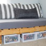 canapé confortable de palettes