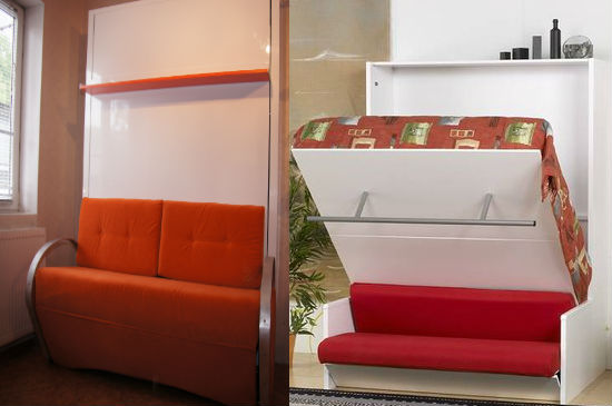 Lit transformant pour les grands balcons