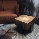 tabouret design en bois