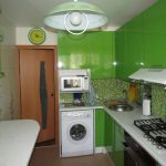 petite cuisine design 4 mètres carrés