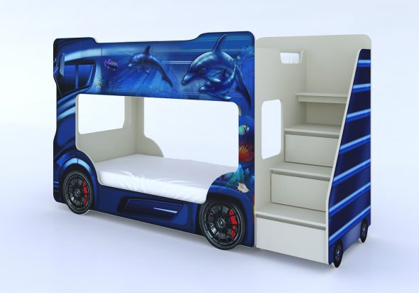 Voiture lit superposé