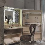 table de maquillage construite