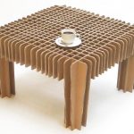 table basse en carton