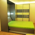 lit de transformation vert clair