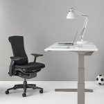 chaise de bureau noire