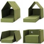 fauteuil-lit et tente - la commodité d'une relaxation isolée