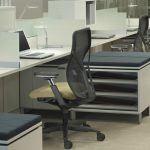 chaise de bureau avec mécanisme moderne