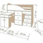 plan de lit mezzanine