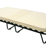 commode de lit avec matelas beige