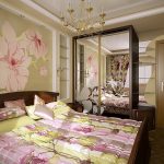 conception de chambre fleur