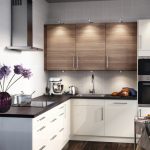 set de cuisine blanc marron