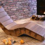 chaise longue en carton