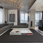coin canapé bas gris