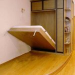 Lit d'armoire pliant