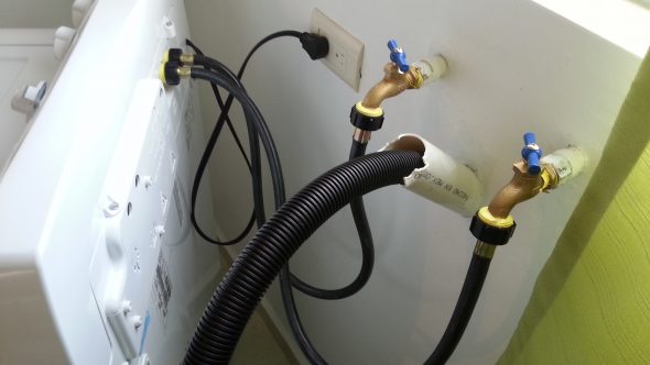 connexion de machine à laver