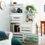 étagères pour livres à partir de palettes