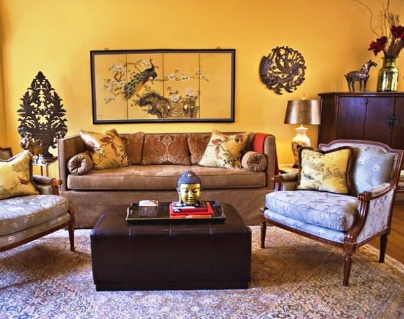 couleur épicée à l'intérieur