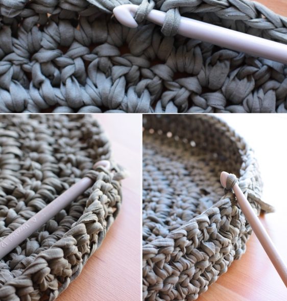 poufs au crochet
