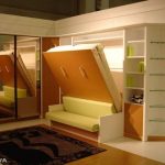 Lit d'armoire pliant
