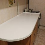 comptoir de cuisine blanc
