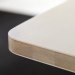 plateau de table beige
