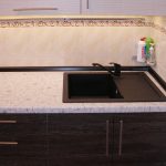 plateau de table socle marron