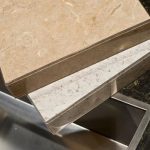 plan de travail avec ourlet