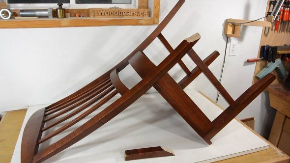 chaise en bois