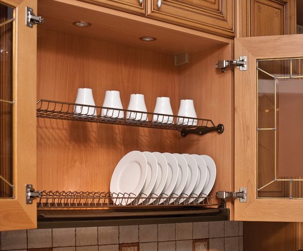 séchoir dans la cuisine