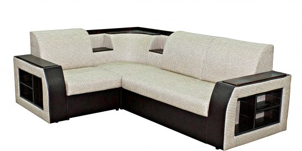 Sofá-cama de canto confortável para dormir