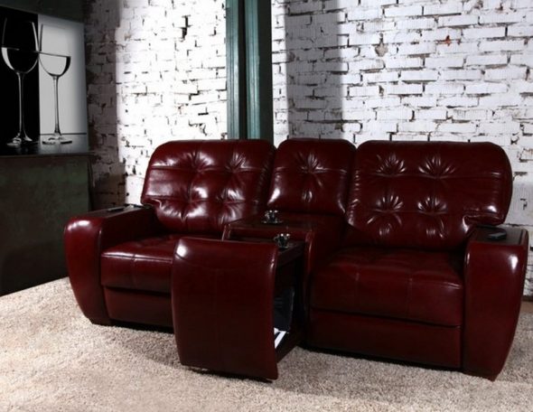 tapisserie d'ameublement de sofa de cerise