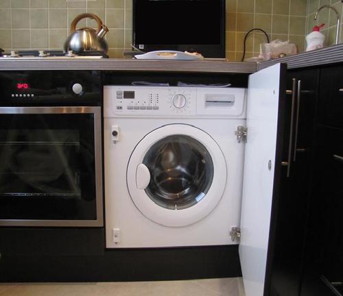 machine à laver intégrée