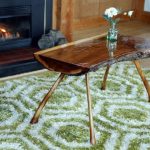 Table basse asymétrique