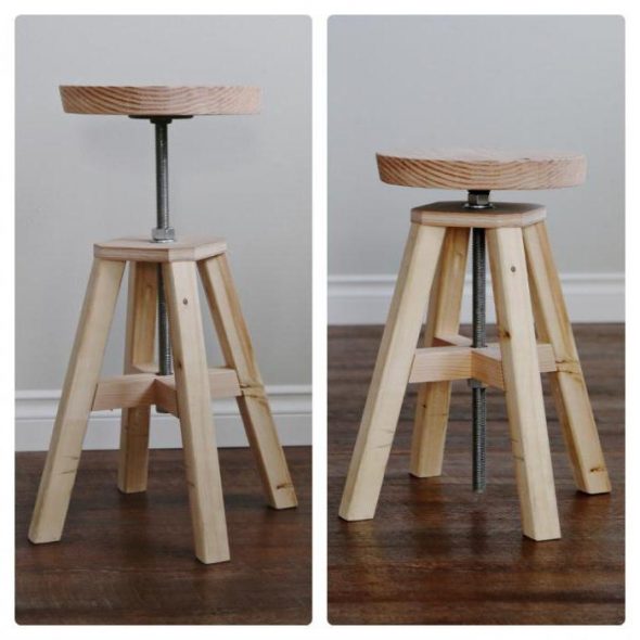 Tabourets de bar avec leurs propres mains