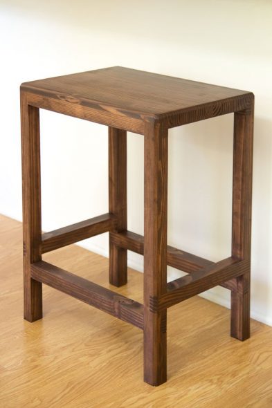 Résultat de travail de tabouret de bar